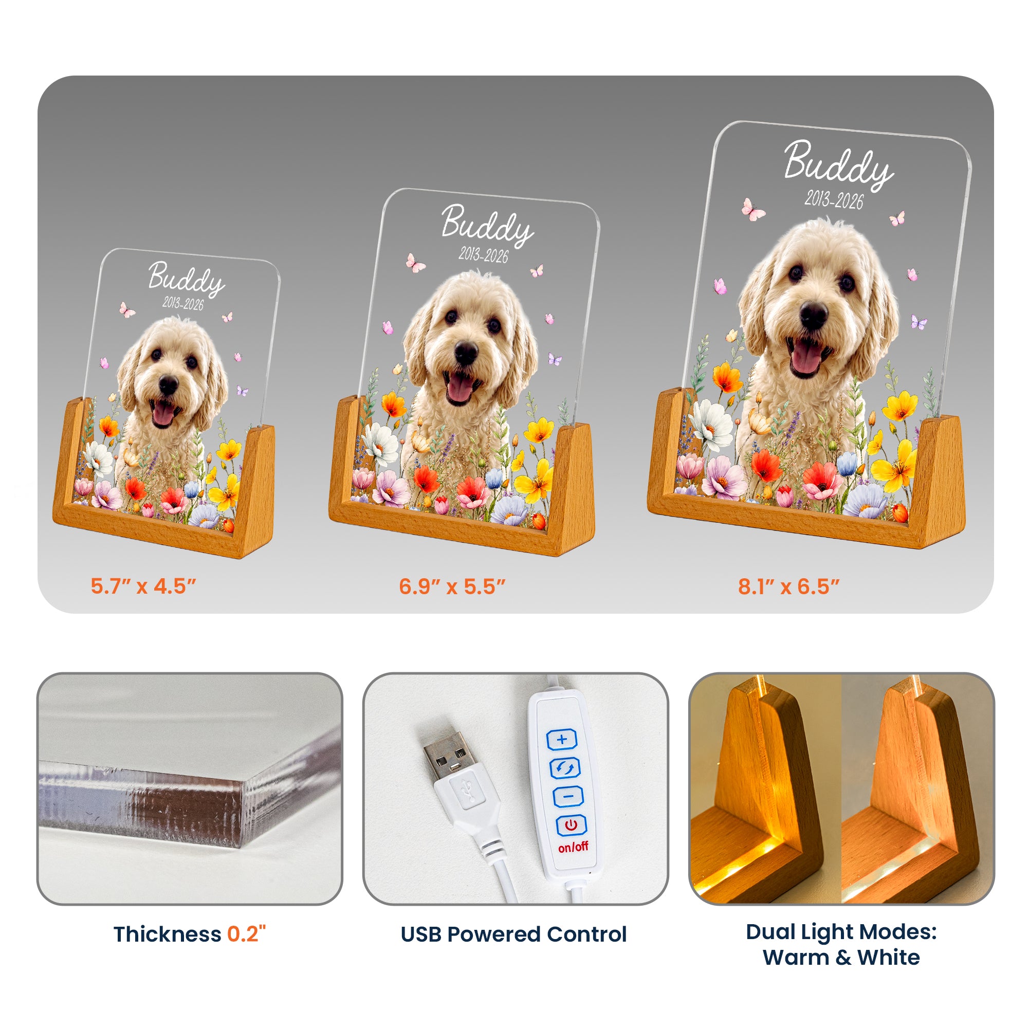 Custom-Pet-Portrait-Floral-Memorial-Gift-For-Pet-Owners-Personalized-Night-Light-5