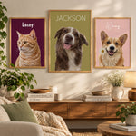 Custom-Pet-Portrait-From-Photo-Wall-Decor-Personalized-Poster-8