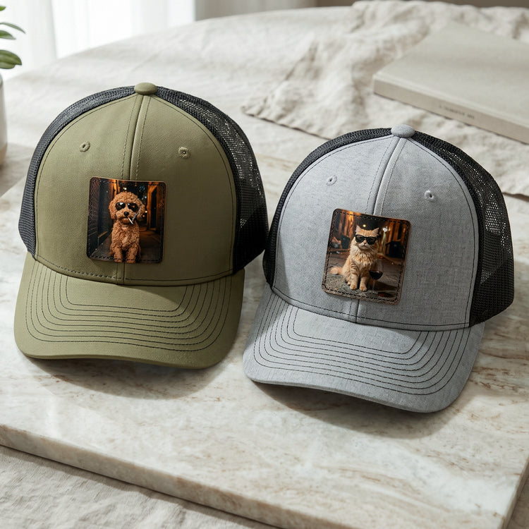 Custom-Pet-Portrait-Funny-Meme-Gift-For-Pet-Lovers-Personalized-Cap-1