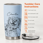 Custom-Pet-Portrait-Gift-For-Dog-Lover-Cat-Lover-Personalized-Tumbler-Cup-6