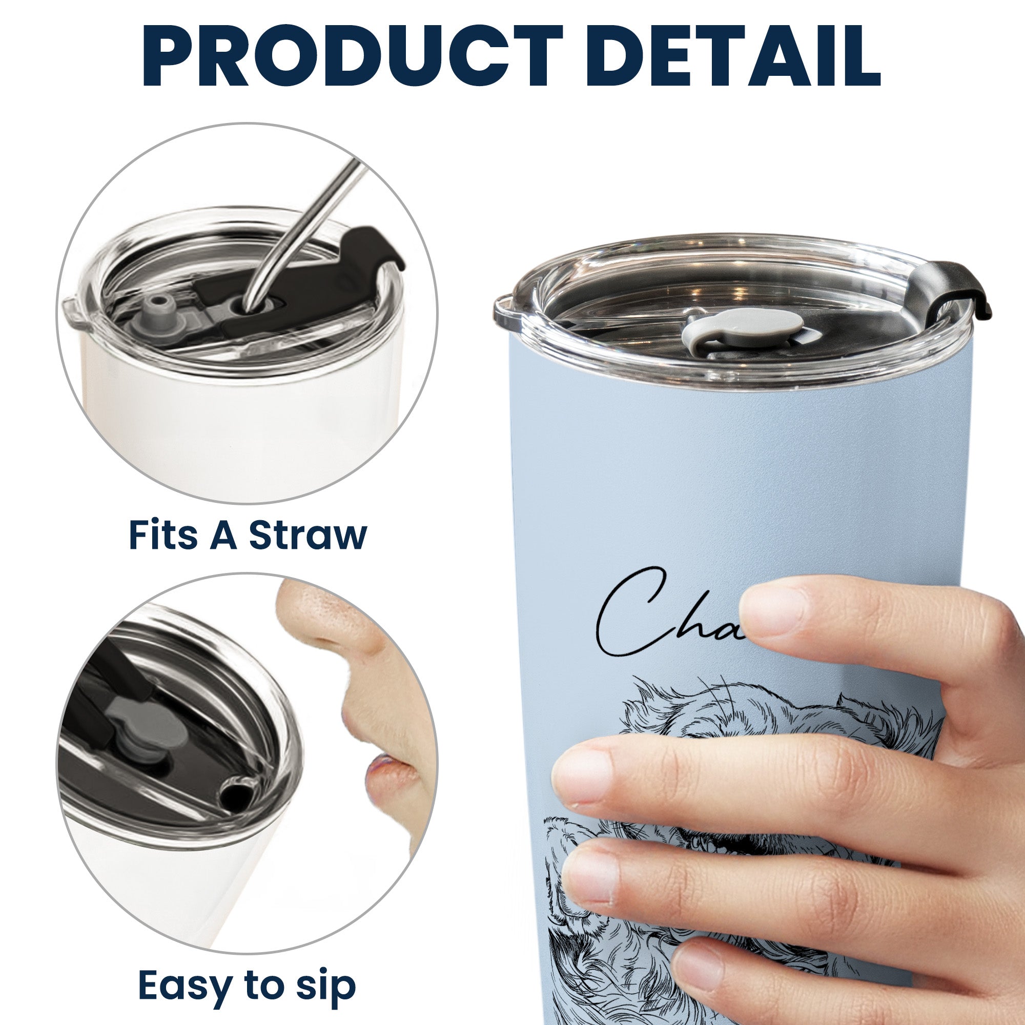 Custom-Pet-Portrait-Gift-For-Dog-Lover-Cat-Lover-Personalized-Tumbler-Cup-7