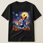 Custom-Pet-Portrait-Halloween-Van-Gogh-Art-Personalized-Shirt-2
