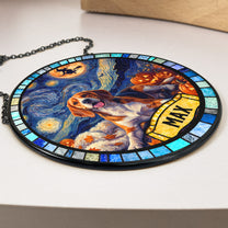 Custom-Pet-Portrait-Halloween-Van-Gogh-Art-Personalized-Window-Hanging-Suncatcher-4