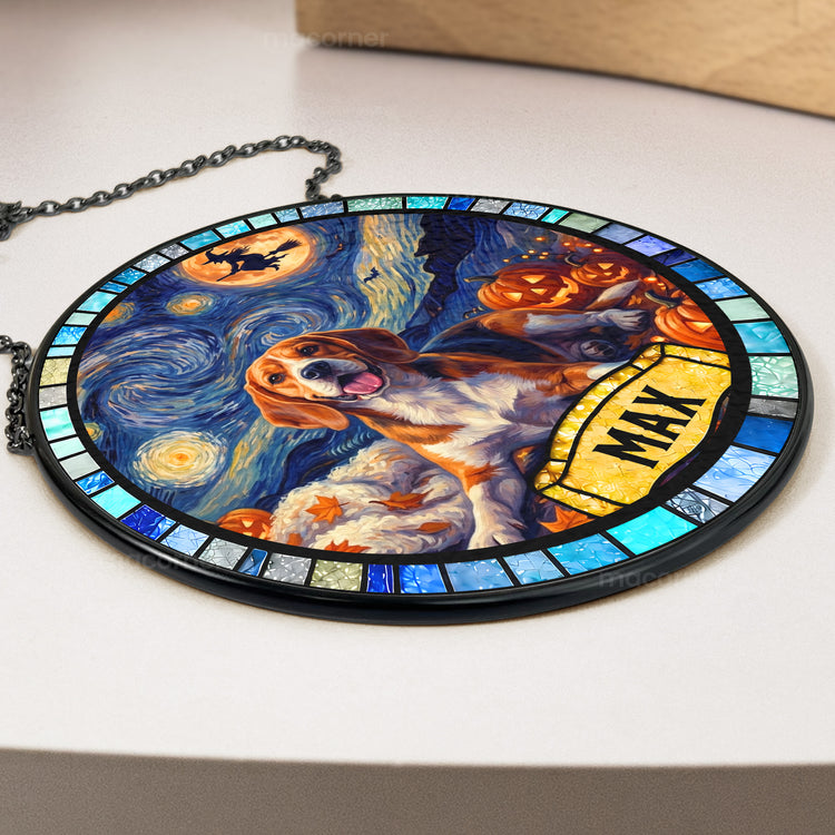 Custom-Pet-Portrait-Halloween-Van-Gogh-Art-Personalized-Window-Hanging-Suncatcher-4