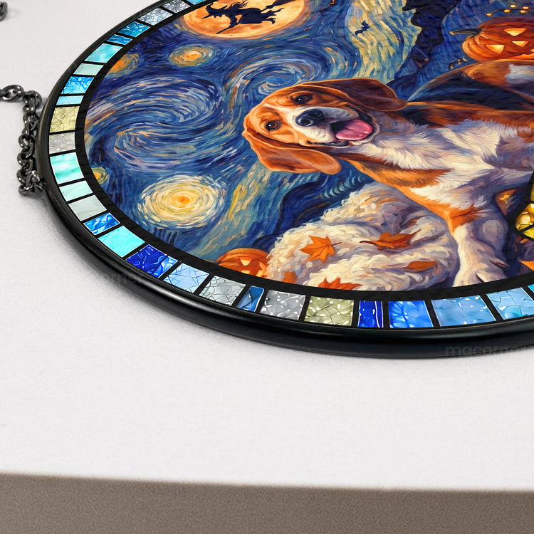 Custom-Pet-Portrait-Halloween-Van-Gogh-Art-Personalized-Window-Hanging-Suncatcher-5