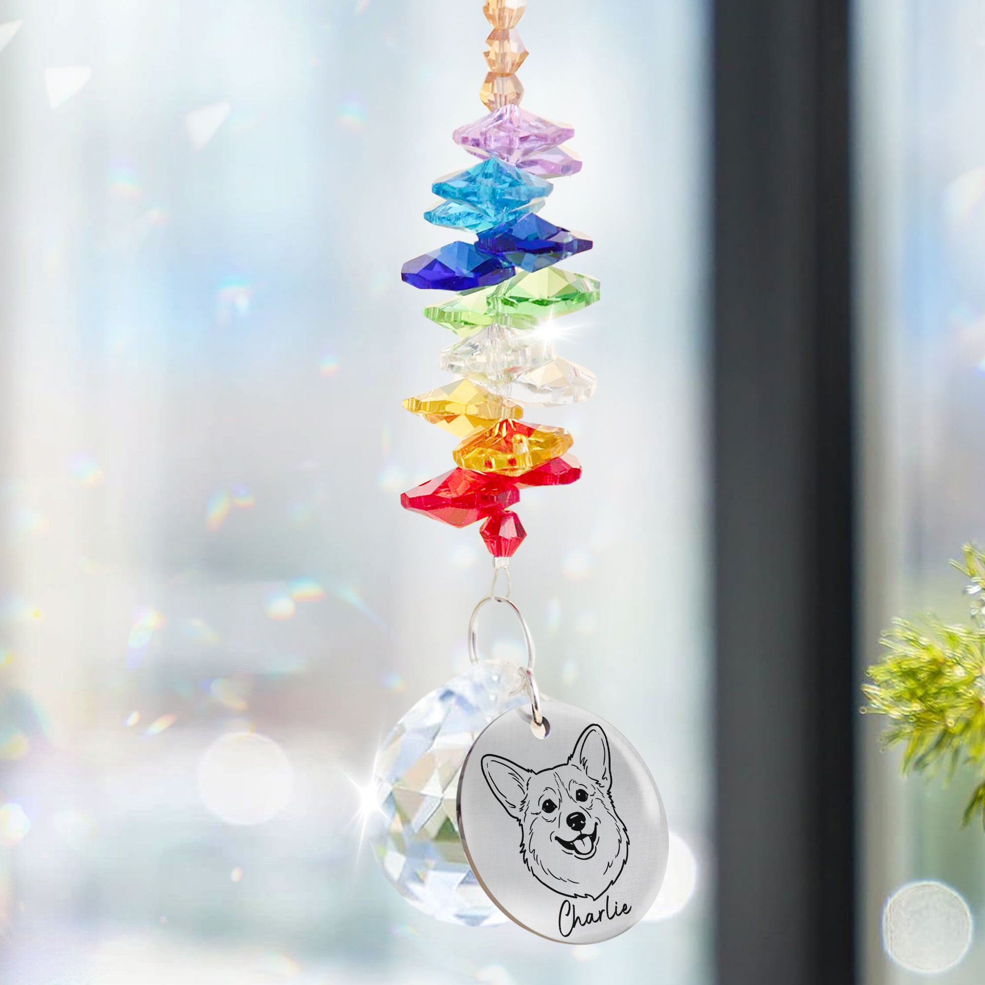 Custom-Pet-Portrait-Memorial-Gift-For-Pet-Lovers-Personalized-Suncatcher-3