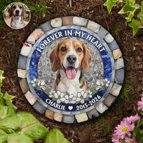 Custom-Pet-Portrait-Memorial-Gift-Forever-In-My-Heart-Stained-Glass-Style-Personalized-Garden-Stone-1