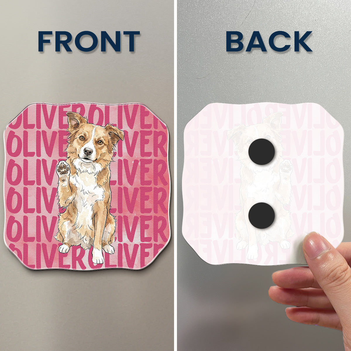 Custom-Pet-Portrait-&-Name-Colorful-Watercolor-Personalized-Magnet-4
