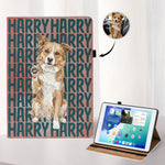Custom-Pet-Portrait-&-Name-Watercolor-Style-Personalized-Ipad-Case-1