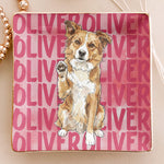 Custom-Pet-Portrait-&-Name-Watercolor-Style-Personalized-Jewelry-Dish-2