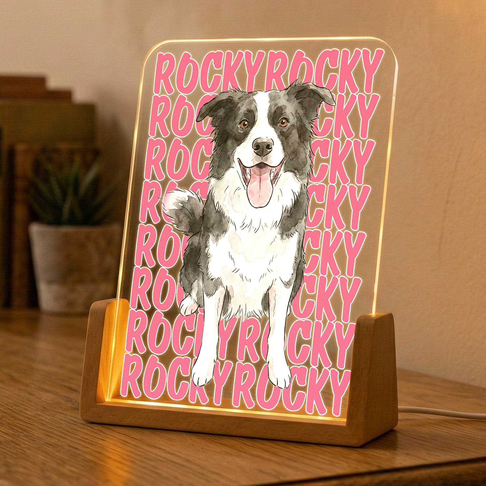 Custom-Pet-Portrait-&-Name-Watercolor-Style-Personalized-Night-Light-4