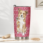 Custom-Pet-Portrait-&-Name-Watercolor-Style-Personalized-Tumbler-Cup-2