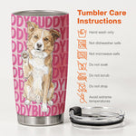 Custom-Pet-Portrait-&-Name-Watercolor-Style-Personalized-Tumbler-Cup-5