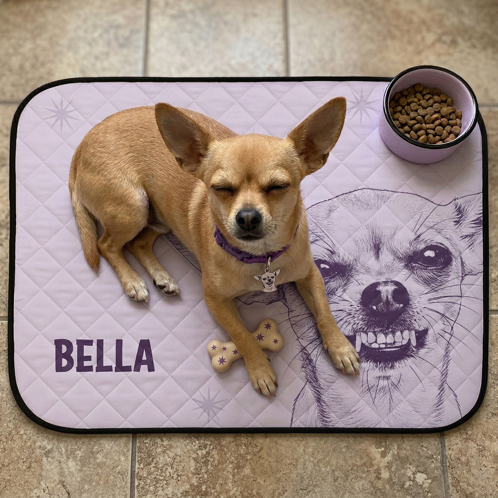 Custom-Pet-Portrait-Personalized-Cooling-Mat-1