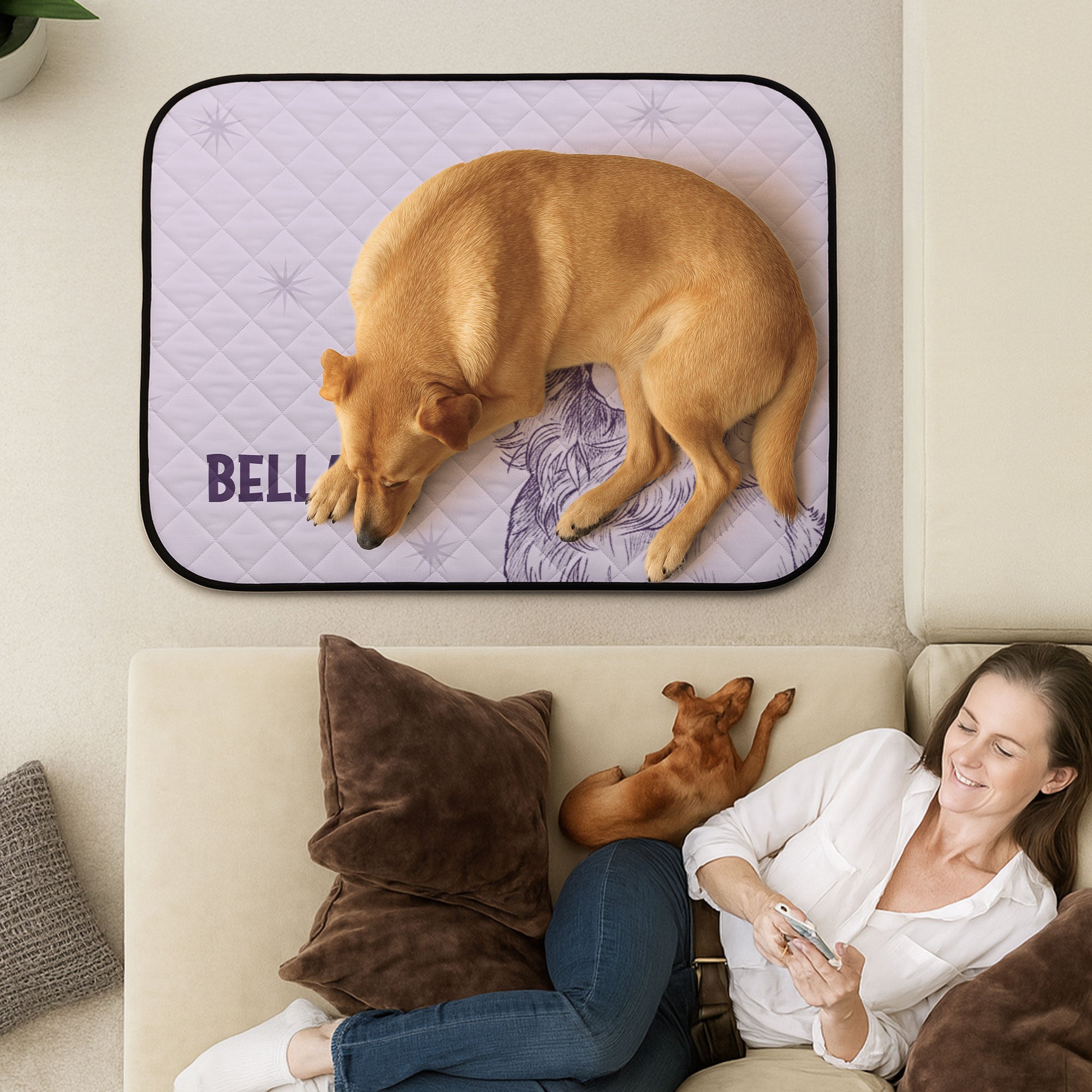 Custom-Pet-Portrait-Personalized-Cooling-Mat-2