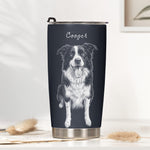 Custom-Pet-Portrait-Sketch-Art-Gift-For-Dog-Lovers-Cat-Lovers-Personalized-Tumbler-Cup-2