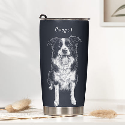 Custom-Pet-Portrait-Sketch-Art-Gift-For-Dog-Lovers-Cat-Lovers-Personalized-Tumbler-Cup-2