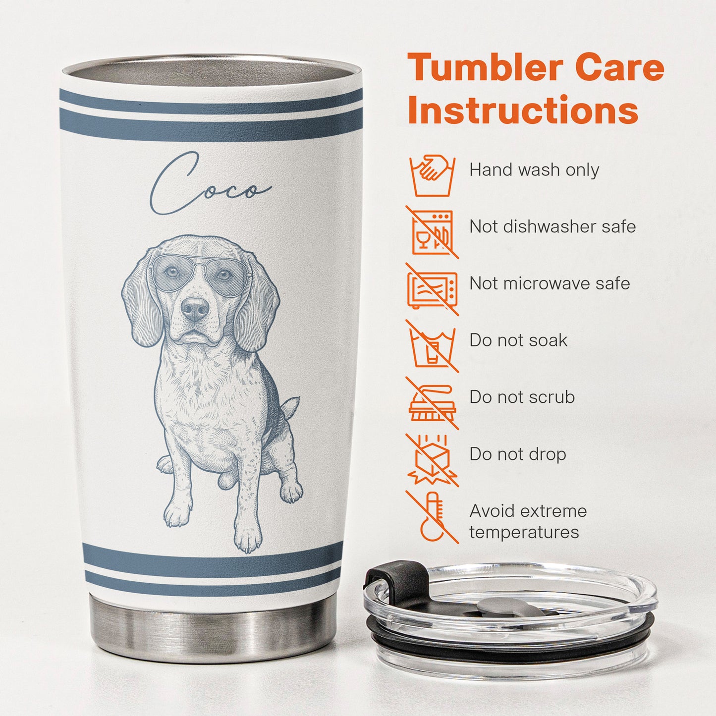 Custom-Pet-Portrait-Sketch-Art-Vintage-Retro-Gift-For-Pet-Lovers-Personalized-Tumbler-5
