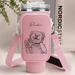 Custom-Pet-Portrait-Sketch-Line-Art-Custom-Water-Bottle-Carrier-Bag-5