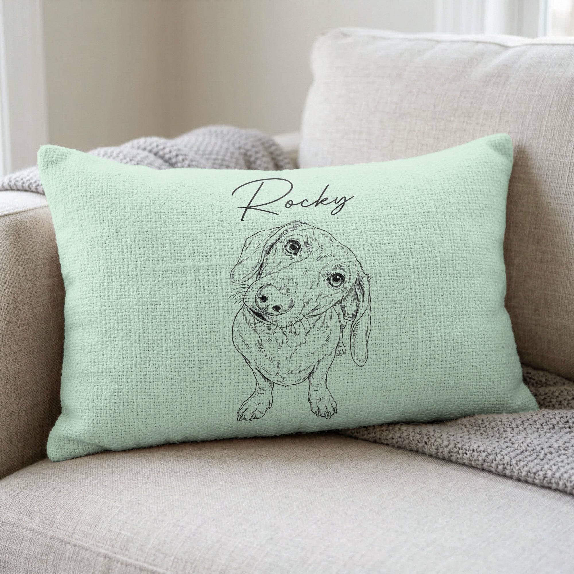 Custom-Pet-Portrait-Sketch-Line-Art-Gift-For-Dog-Lover-Cat-Lover-Personalized-Pillow-2
