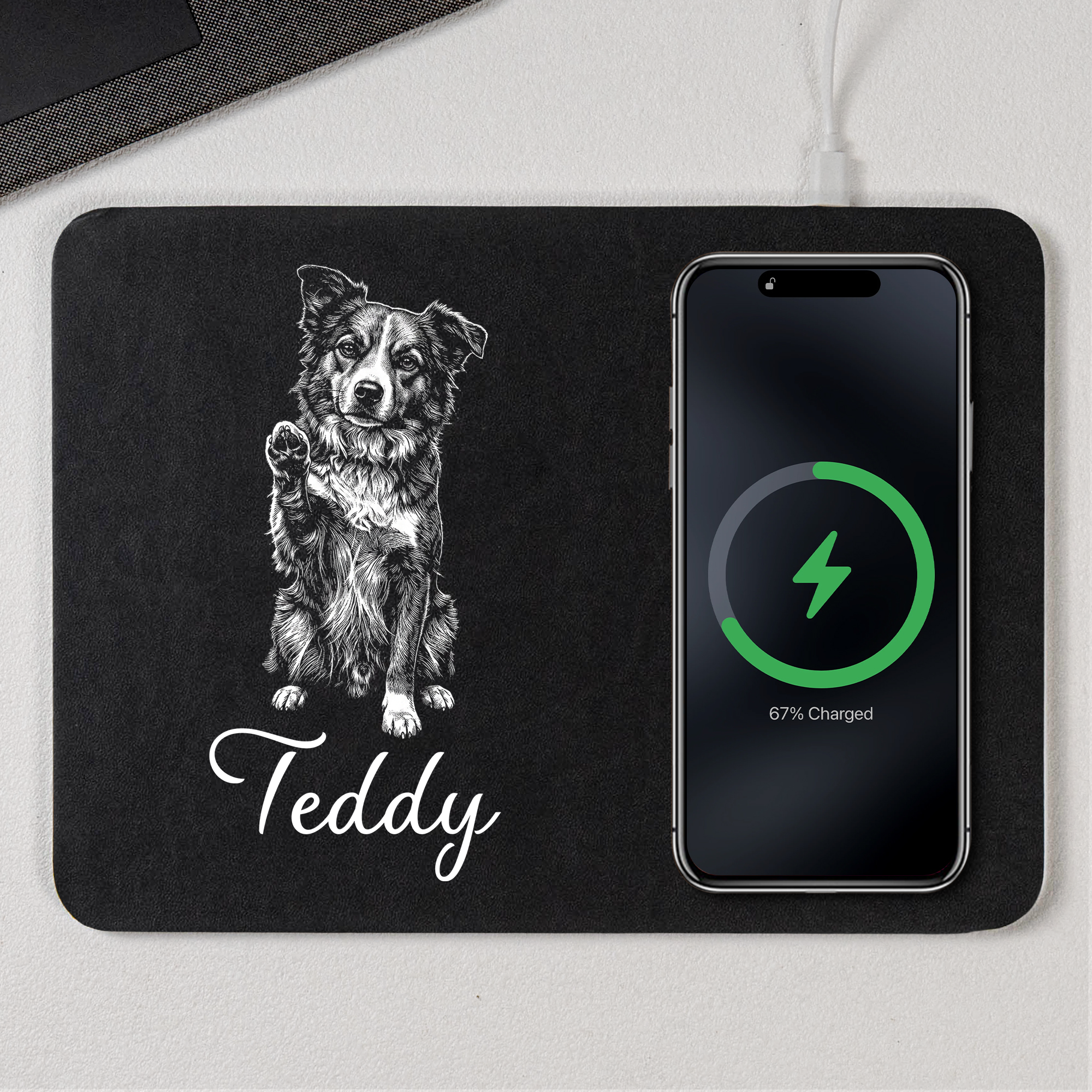 Custom-Pet-Portrait-Sketch-Line-Art-Gift-For-Pet-Lovers-Personalized-Charging-Pad2