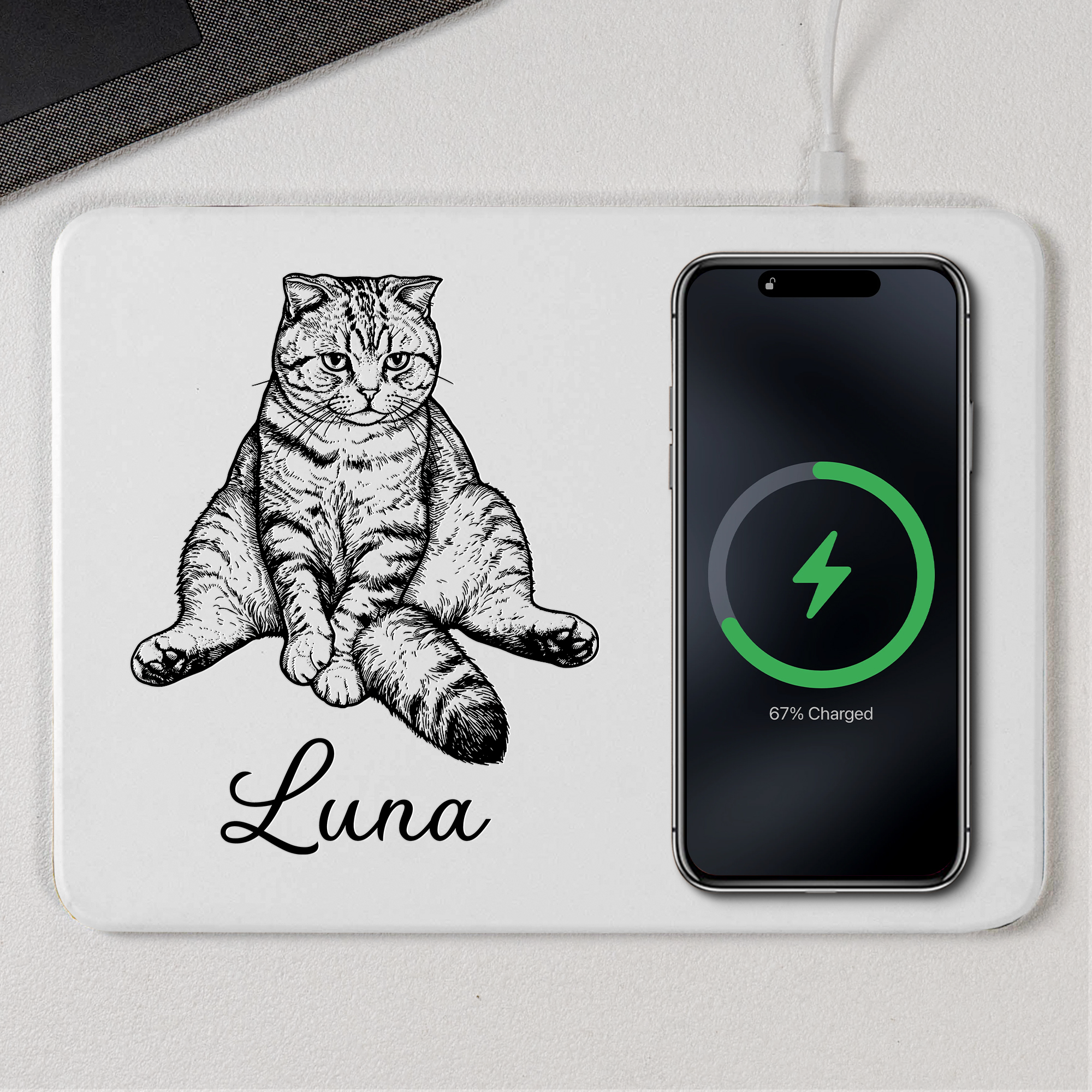Custom-Pet-Portrait-Sketch-Line-Art-Gift-For-Pet-Lovers-Personalized-Charging-Pad3