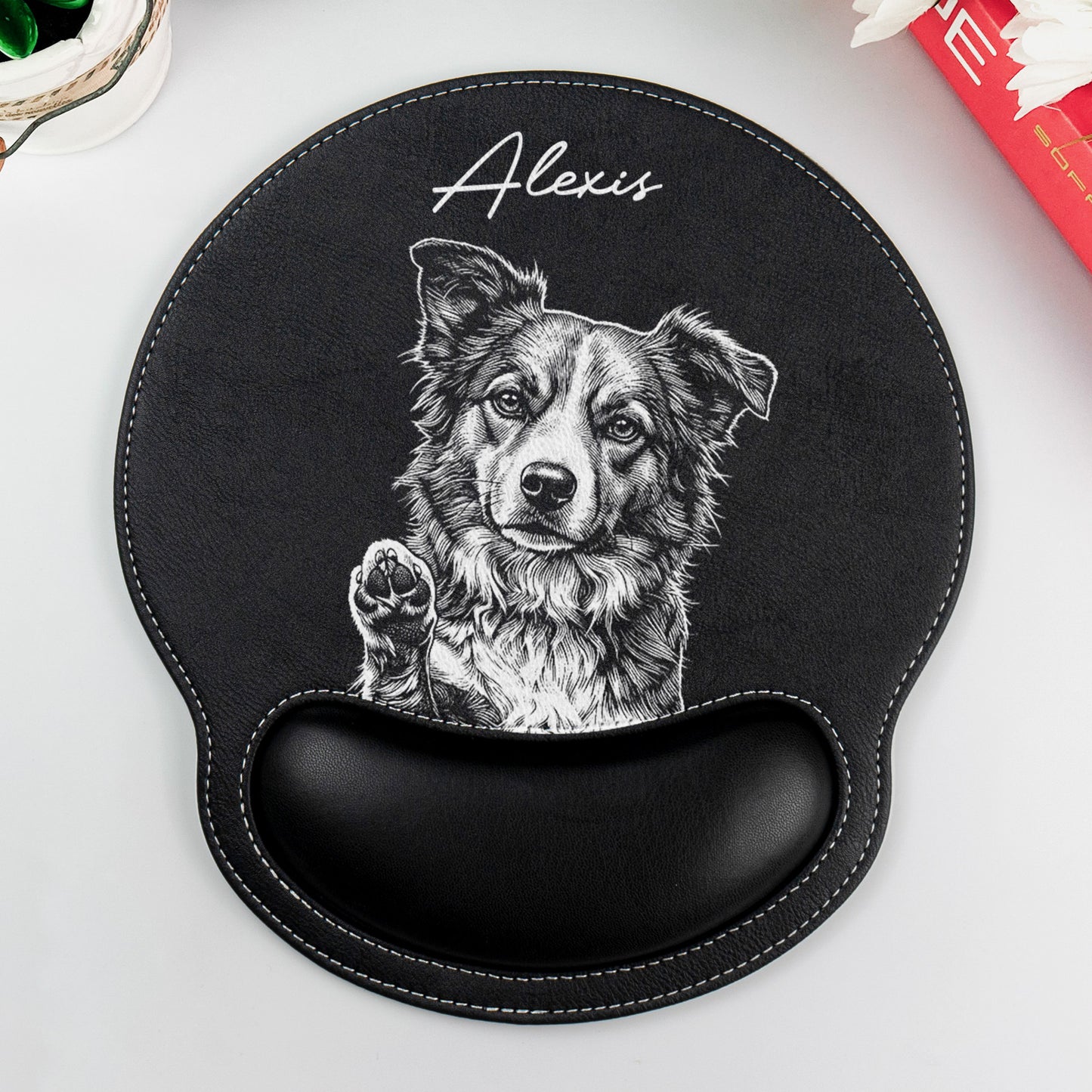 Custom-Pet-Portrait-Sketch-Line-Art-Gift-For-Pet-Lovers-Personalized-Mouse-Pad-5