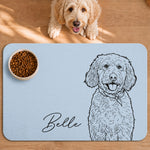 Custom-Pet-Portrait-Sketch-Line-Art-Gift-For-Pet-Lovers-Personalized-Pet-Feeding-Mat-7