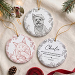 Custom-Pet-Portrait-Sketch-Line-Art-Memorial-Christmas-Gifts-Personalized-Ornament-1