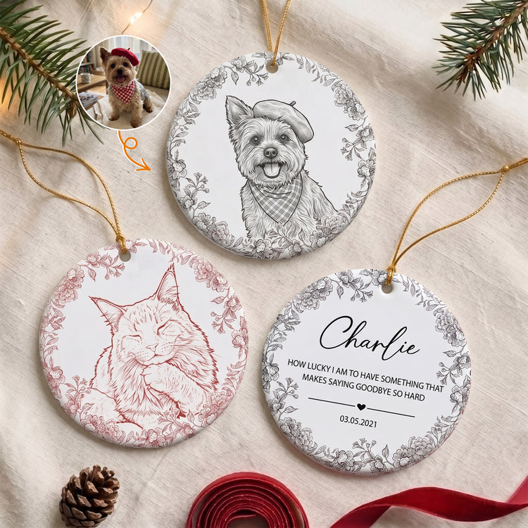 Custom-Pet-Portrait-Sketch-Line-Art-Memorial-Christmas-Gifts-Personalized-Ornament-1