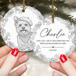 Custom-Pet-Portrait-Sketch-Line-Art-Memorial-Christmas-Gifts-Personalized-Ornament-4