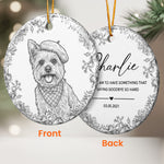 Custom-Pet-Portrait-Sketch-Line-Art-Memorial-Christmas-Gifts-Personalized-Ornament-5
