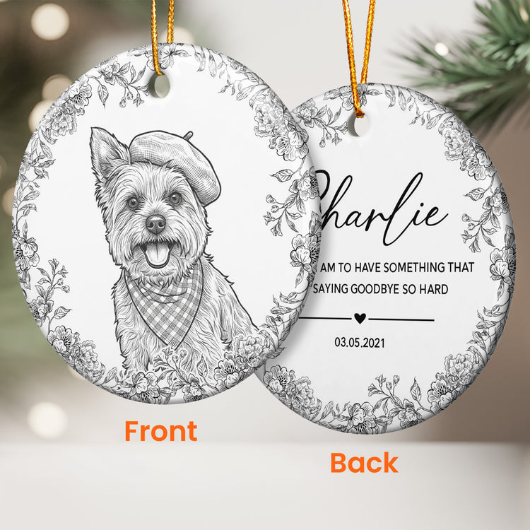 Custom-Pet-Portrait-Sketch-Line-Art-Memorial-Christmas-Gifts-Personalized-Ornament-5