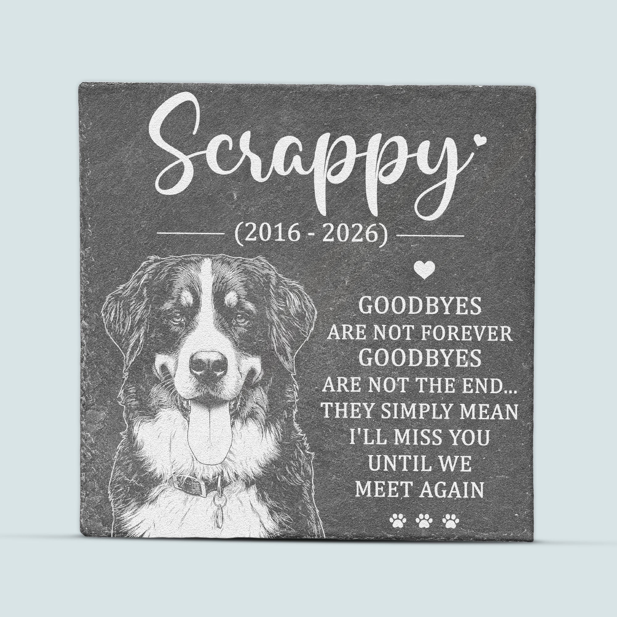 Custom-Pet-Portrait-Sketch-Line-Art-Memorial-Gift-For-Pet-Owner-Personalized-Garden-Stone-3