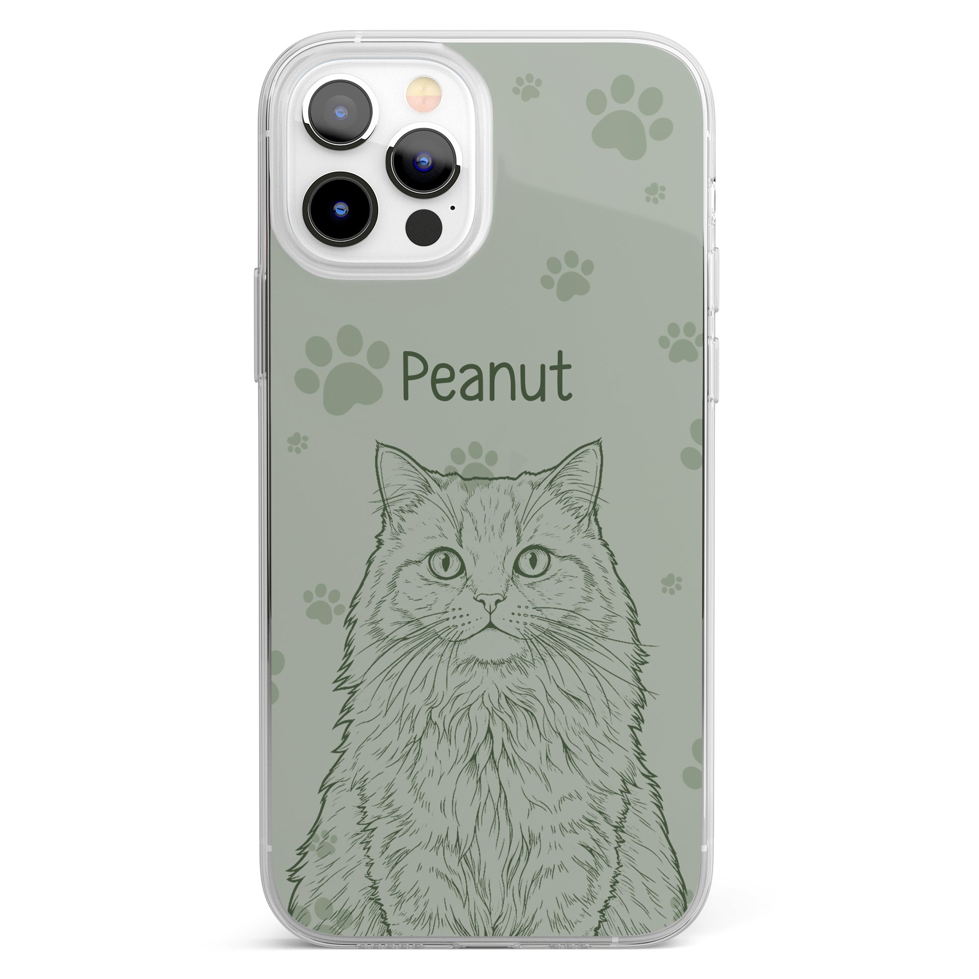 Custom-Pet-Portrait-Sketch-Line-Art-New-Version-Gifts-For-Pet-Lovers-Personalized-Phone-Case-2