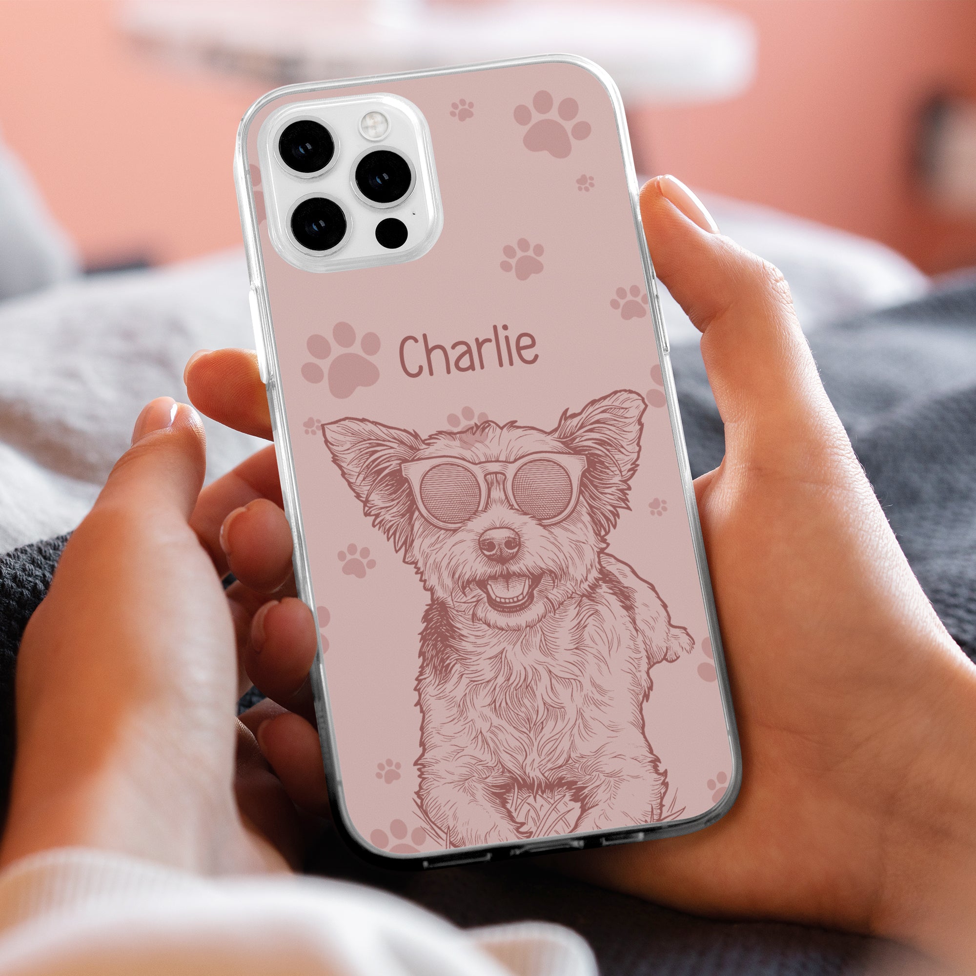 Custom-Pet-Portrait-Sketch-Line-Art-New-Version-Gifts-For-Pet-Lovers-Personalized-Phone-Case-3