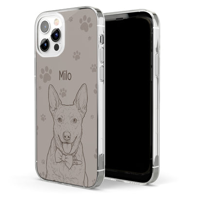 Custom-Pet-Portrait-Sketch-Line-Art-New-Version-Gifts-For-Pet-Lovers-Personalized-Phone-Case-4