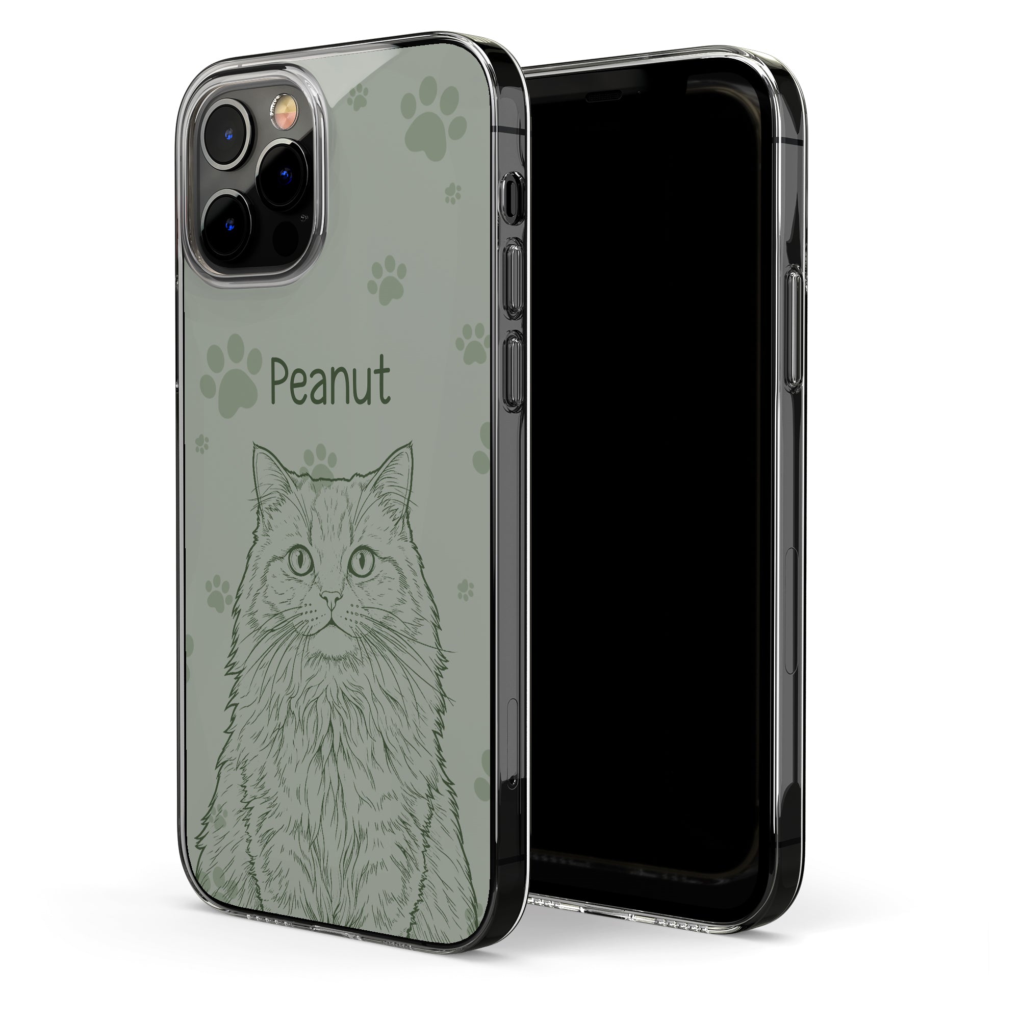 Custom-Pet-Portrait-Sketch-Line-Art-New-Version-Gifts-For-Pet-Lovers-Personalized-Phone-Case-5
