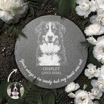 Custom-Pet-Portrait-Sketch-Line-Art-Pet-Loss-Gift-For-Pet-Owner-Personalized-Garden-Stone-1