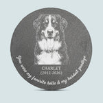 Custom-Pet-Portrait-Sketch-Line-Art-Pet-Loss-Gift-For-Pet-Owner-Personalized-Garden-Stone-2