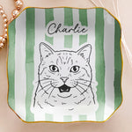 Custom_Pet_Portrait_Sketch_Line_Art_Striped_Pattern_Personalized_Jewelry_Dish_3