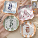 Custom-Pet-Portrait-Sketch-Line-Art-Striped-Style-Personalized-Jewelry-Dish-2