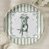 Custom-Pet-Portrait-Sketch-Line-Art-Striped-Style-Personalized-Jewelry-Dish-5