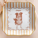 Custom-Pet-Portrait-Sketch-Line-Art-Striped-Style-Personalized-Jewelry-Dish-6