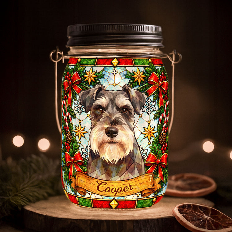 Custom-Pet-Portrait-Stained-Glass-Art-Pet-Lovers-Gifts-Pet-Loss-Gifts-Personalized-Solar-Mason-Jar-Light-5
