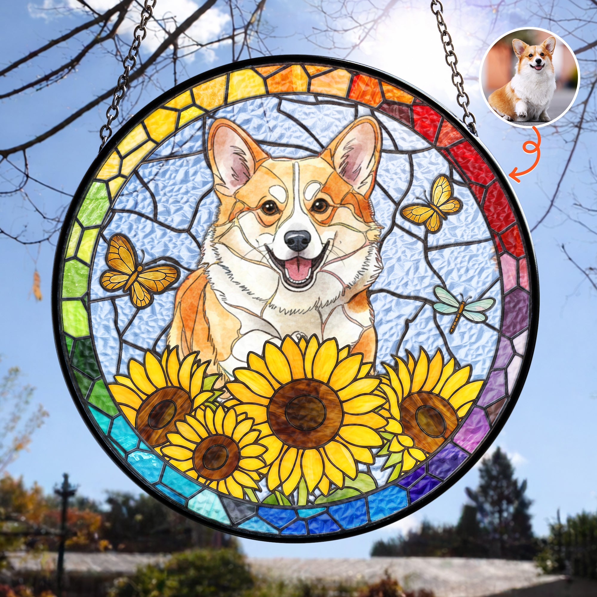 Custom-Pet-Portrait-Stained-Glass-Personalized-Window-Hanging-Suncatcher-1