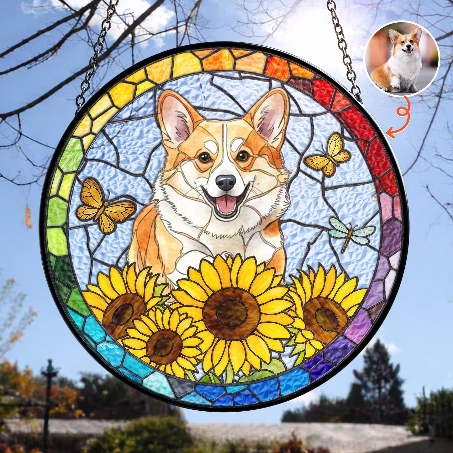 Custom-Pet-Portrait-Stained-Glass-Personalized-Window-Hanging-Suncatcher-1