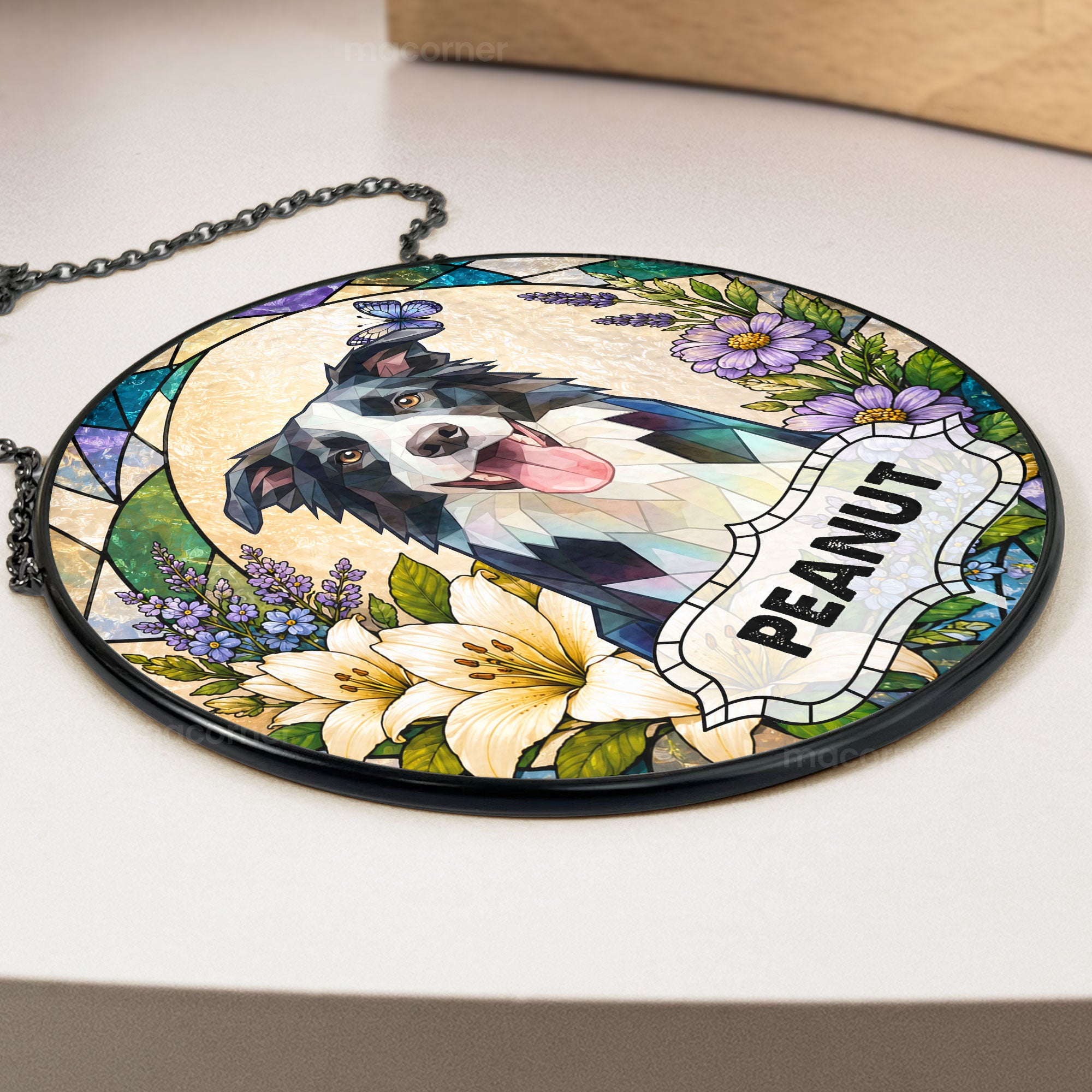 Custom-Pet-Portrait-Stained-Glass-Style-Art-Dog-Owners-Gifts-Pet-Loss-Gifts-Personalized-Window-Hanging-Suncatcher-4