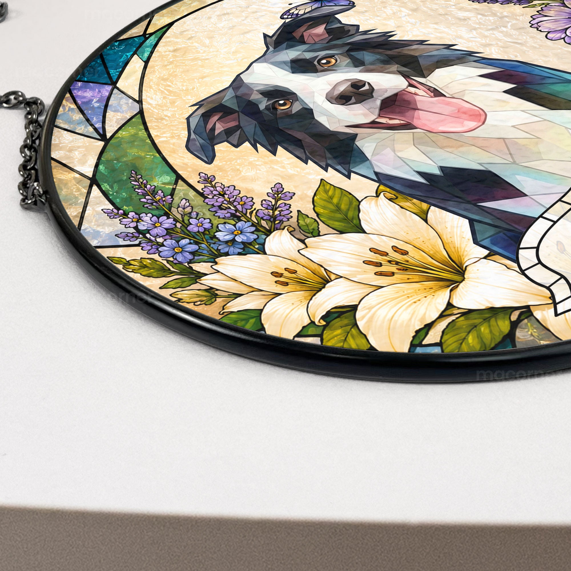 Custom-Pet-Portrait-Stained-Glass-Style-Art-Dog-Owners-Gifts-Pet-Loss-Gifts-Personalized-Window-Hanging-Suncatcher-5