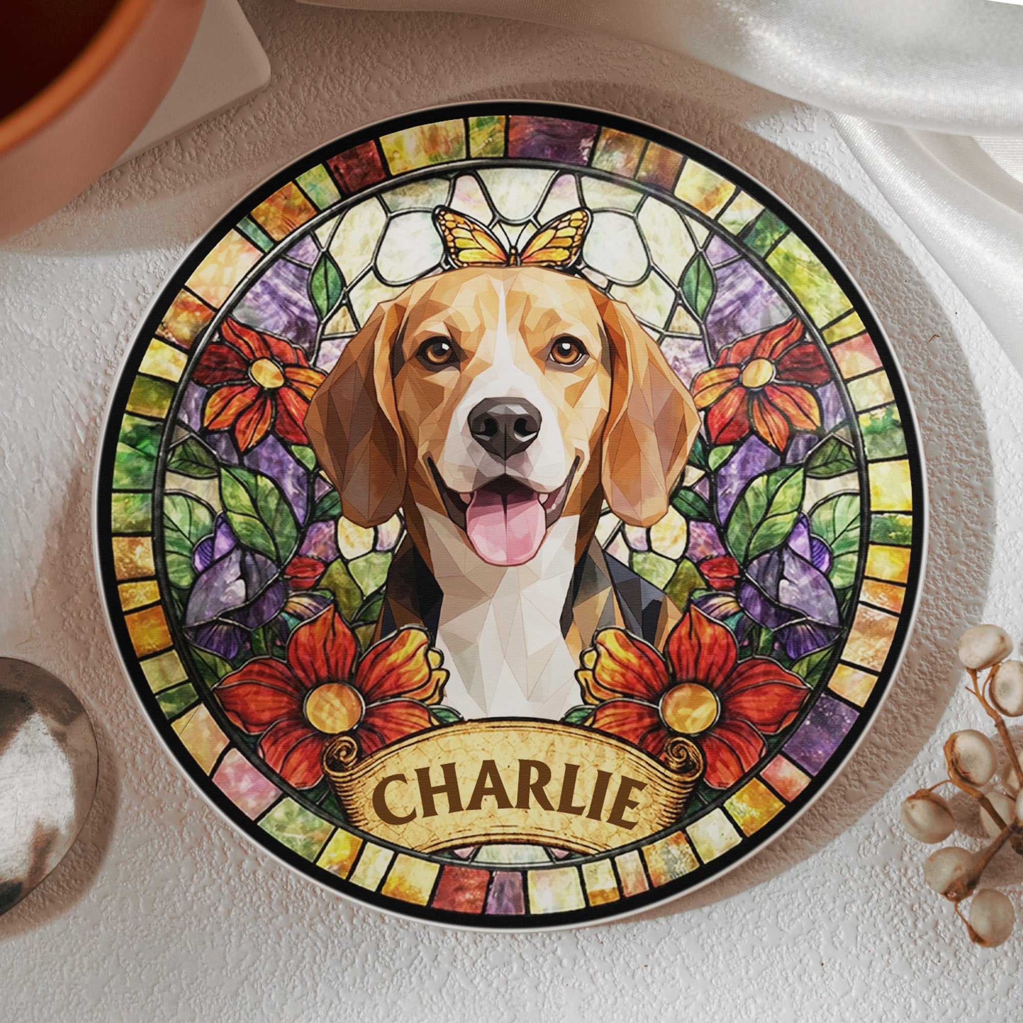 Custom-Pet-Portrait-Stained-Glass-Style-Gift-For-Pet-Lovers-Personalized-Coaster-2